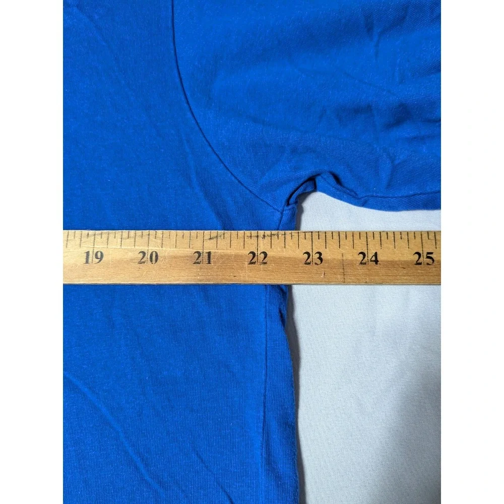 VTG Y2K SOUTHPOLE Applique‎ Patch Blue Graphic T-Shirt - Men XL
